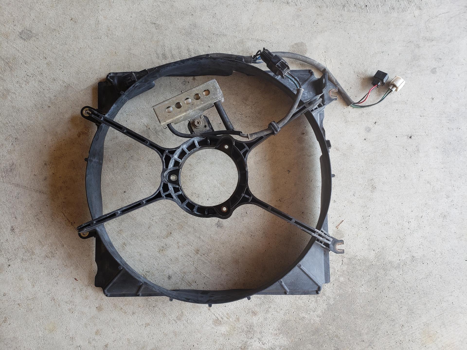 Fan motor removed