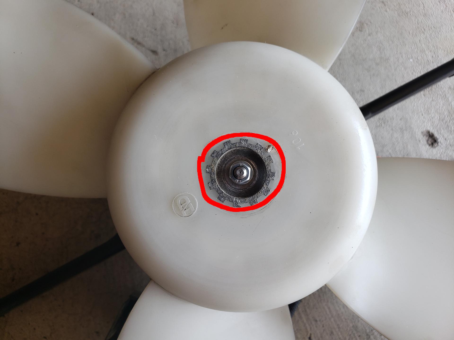 Blades installed