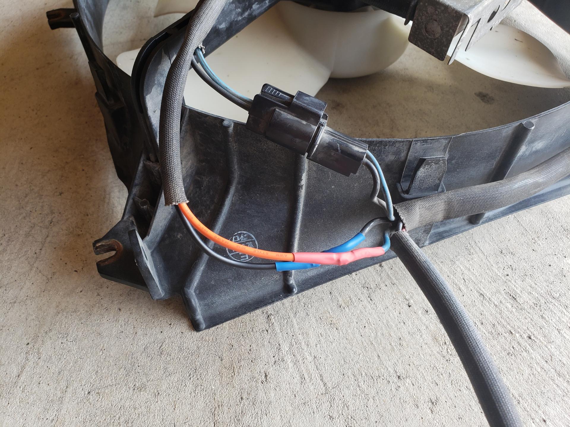 Soldered wires
