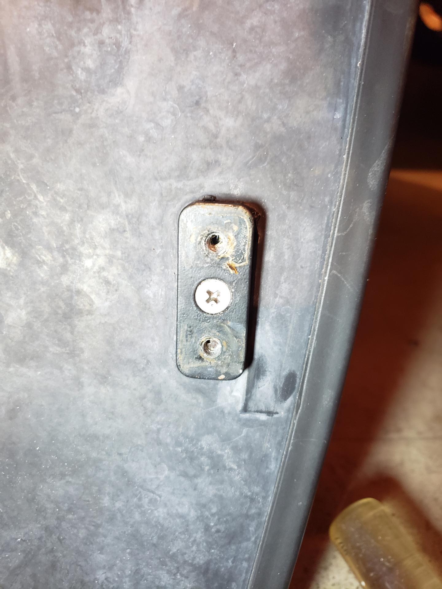 Sunroof clip removed